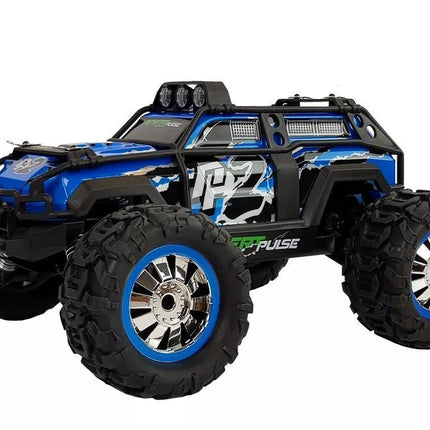 Mėlynas nuotoliniu būdu valdomas ralio automobilis 2.4G 1:18 35km/h