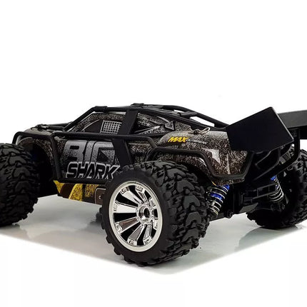 Visureigis nuotoliniu būdu valdomas rudas ir geltonas 2.4G 1:18 35 km/h greičio valdymas