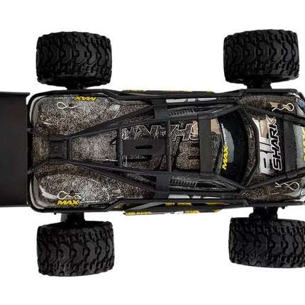 Visureigis nuotoliniu būdu valdomas rudas ir geltonas 2.4G 1:18 35 km/h greičio valdymas