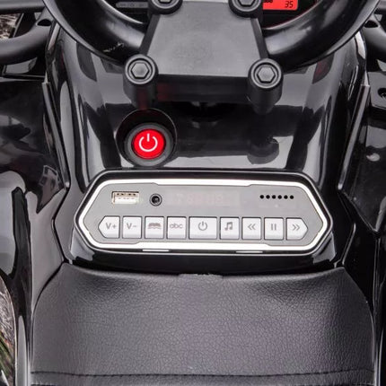 Elektrinis keturratis Madman JS009, juodas