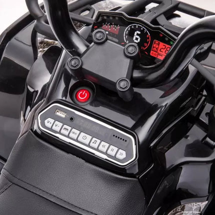 Elektrinis keturratis Madman JS009, juodas