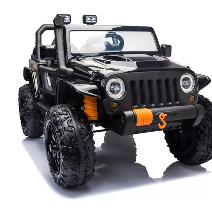 Elektrinis vaikiškas automobilis XB-1118 Juodas