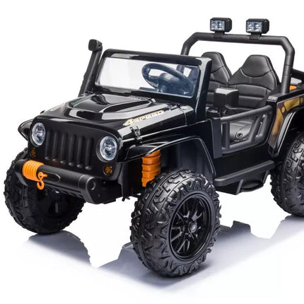 Elektrinis vaikiškas automobilis XB-1118 Juodas