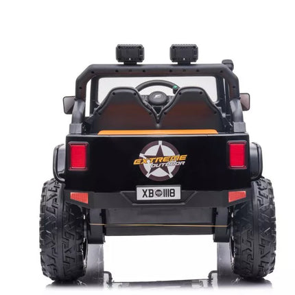 Elektrinis vaikiškas automobilis XB-1118 Juodas