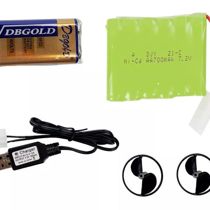 Nuotoliniu būdu valdoma burinė jachta 50 cm Pilot Steering 27 Mhz