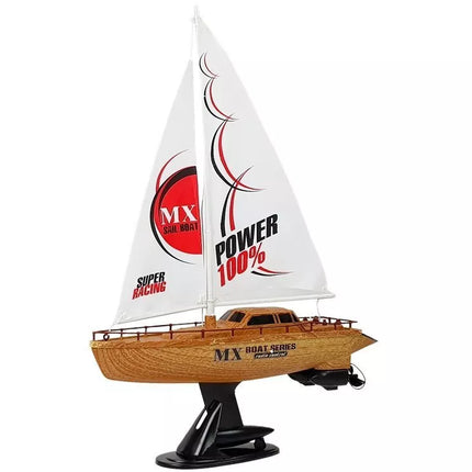 Nuotoliniu būdu valdoma burinė jachta 50 cm Pilot Steering 27 Mhz