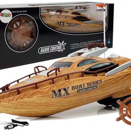 Motorinė valtis R/C 27Mh Nuotolinis valdymas Nuotolinio valdymo atstumas 40 m