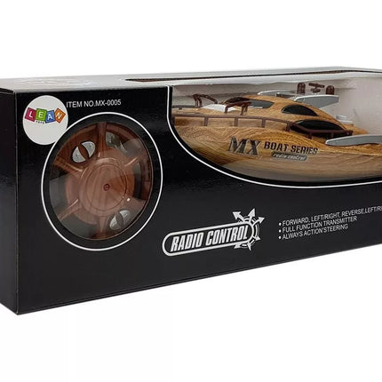 Motorinė valtis R/C 27Mh Nuotolinis valdymas Nuotolinio valdymo atstumas 40 m