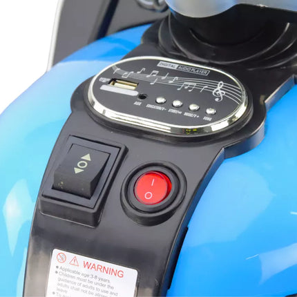 Motociklas HT-5188 mėlynas