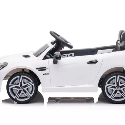 Vaikiškas elektromobilis Mercedes SLC 300, baltas