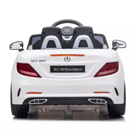 Vaikiškas elektromobilis Mercedes SLC 300, baltas