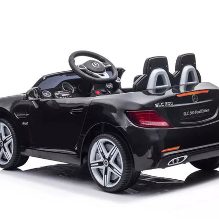 Vaikiškas elektromobilis Mercedes SLC 300, juodas