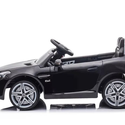 Vaikiškas elektromobilis Mercedes SLC 300, juodas