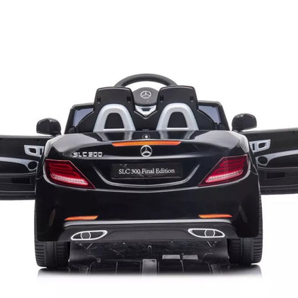 Vaikiškas elektromobilis Mercedes SLC 300, juodas