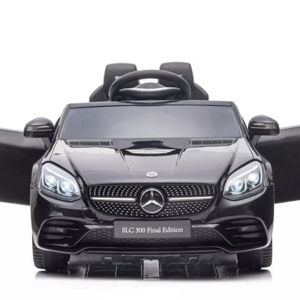 Vaikiškas elektromobilis Mercedes SLC 300, juodas