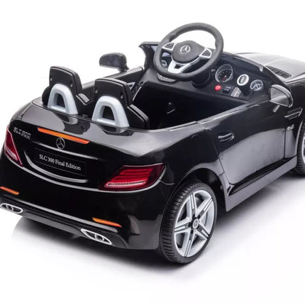 Vaikiškas elektromobilis Mercedes SLC 300, juodas