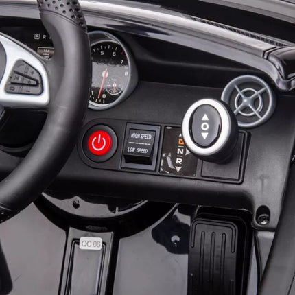 Vaikiškas elektromobilis Mercedes SLC 300, juodas