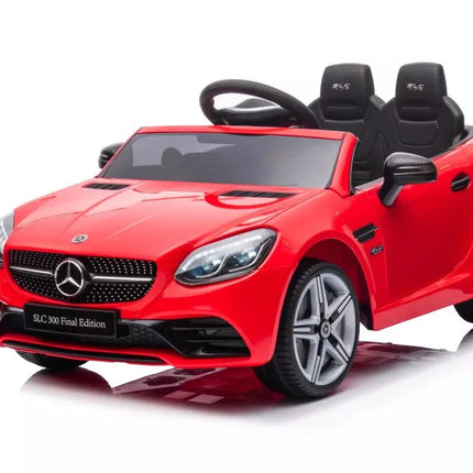 Vaikiškas elektromobilis Mercedes SLC 300, raudonas