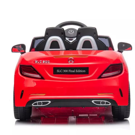 Vaikiškas elektromobilis Mercedes SLC 300, raudonas
