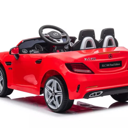 Vaikiškas elektromobilis Mercedes SLC 300, raudonas