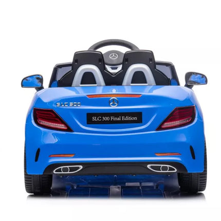 Elektromobilis Mercedes SLC 300, mėlynas