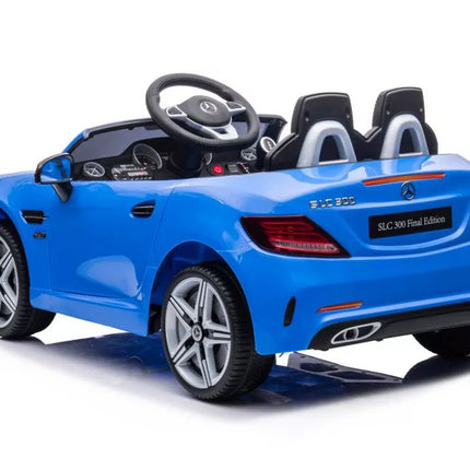 Elektromobilis Mercedes SLC 300, mėlynas