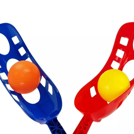 Sporto žaidimų rinkinys: rankinis, futbolas, vartai, frisbis