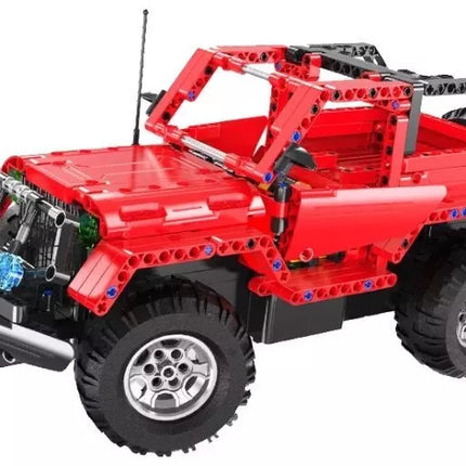 Konstruktorius Džipas valdomas nuotoliniu būdu CADA 2.4G 531 elementai