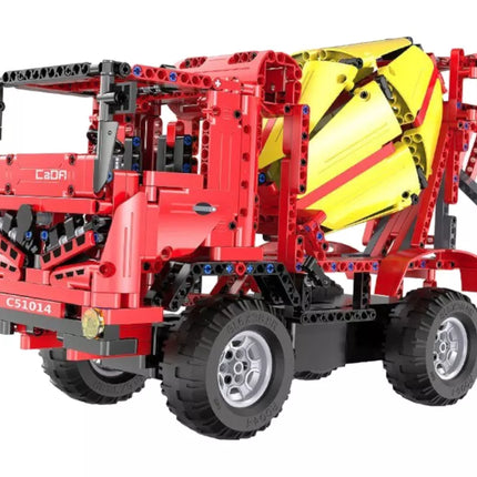 Konstruktorius Betono maišyklė nuotoliniu būdu valdoma CADA 2.4G 815 elementų