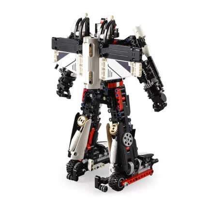 Konstruktorius Robotas Lėktuvas Iš Cada Kaladėlių Nuotoliniu Būdu Valdomas 917 Elementų