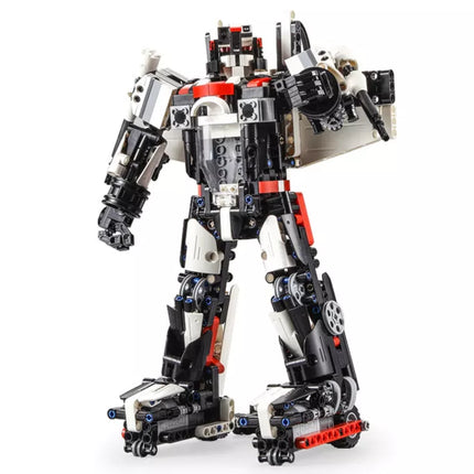 Konstruktorius Robotas Lėktuvas Iš Cada Kaladėlių Nuotoliniu Būdu Valdomas 917 Elementų