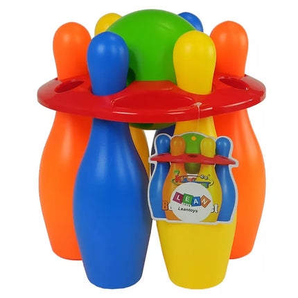Boulingo rinkinys, 6 vnt., spalvingas, 26 cm