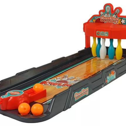 Mini boulingo kortelių paleidimo įrenginys „Skittles“