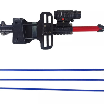 Šaudymo iš lanko rinkinys: lankas, strėlės, taikiklis, 98 cm