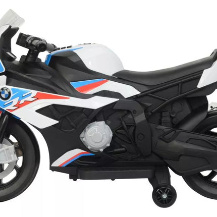 Akumuliatorinis motociklas BMW S1000RR 2156, baltas