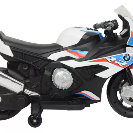 Akumuliatorinis motociklas BMW S1000RR 2156, baltas