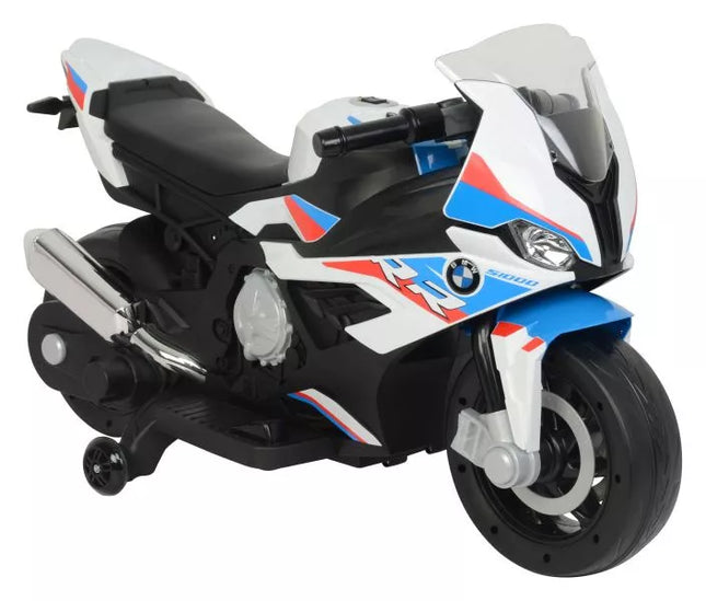Akumuliatorinis motociklas BMW S1000RR 2156, baltas