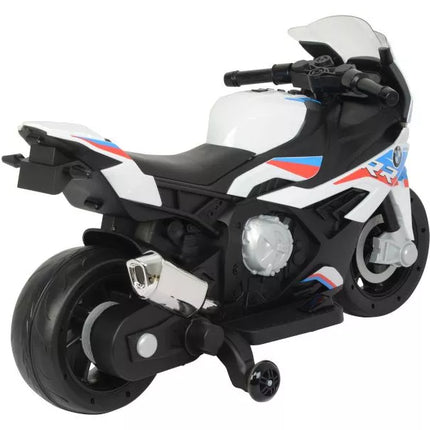 Akumuliatorinis motociklas BMW S1000RR 2156, baltas