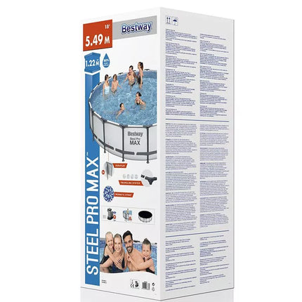 Stačiakampis baseinas Rack Garden Pool, 542 x 122 cm, Bestway 56462