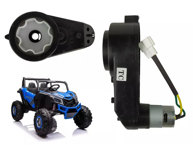 Variklis 24V 10000 RPM, skirtas XMX613 priekinei ašiai