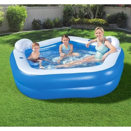 Pripučiamas penkiakampis baseinas 213 x 206 x 69 cm Bestway 54153