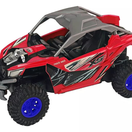 Visureigis nuotoliniu būdu valdomas automobilis 27 MHz raudonas