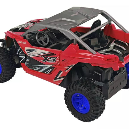 Visureigis nuotoliniu būdu valdomas automobilis 27 MHz raudonas