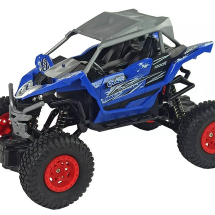 Visureigis nuotoliniu būdu valdomas 2,4 GHz 1:16 mėlynas