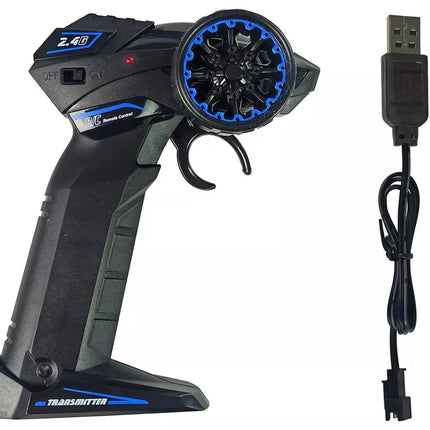 Visureigis nuotoliniu būdu valdomas 2,4 GHz 1:16 mėlynas