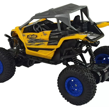 Visureigis nuotoliniu būdu valdomas 2,4 GHz 1:16 geltonas