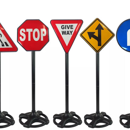 Didelis edukacinių kelio ženklų rinkinys, 82 cm
