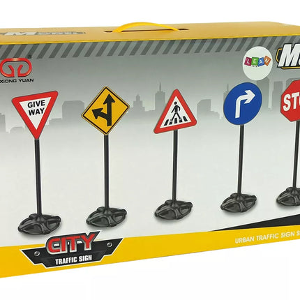 Didelis edukacinių kelio ženklų rinkinys, 82 cm