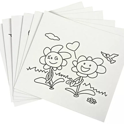 Šviečiančios lentos šablonai, spalvinimo rašikliai