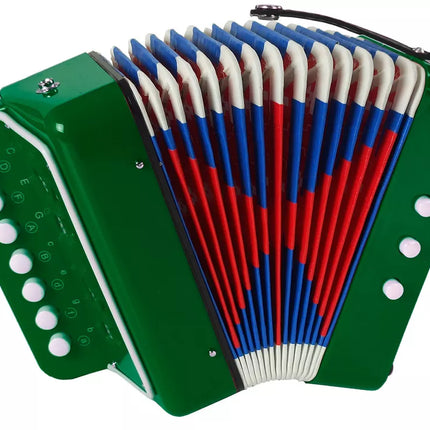 Akordeonas "Young Musician" žalias